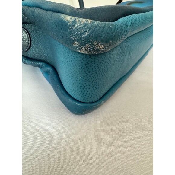 ANNA BY ANUSHKA LEATHER HANDPAINTED MULTI COMPARTMENT SACHEL 8038 - Picture 5 of 11